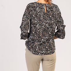 CORA  - ΓΥΝΑΙΚΕΙΑ ΜΠΛΟΥΖΑ ΜΕ ΜΑΝΙΚΙ 3/4