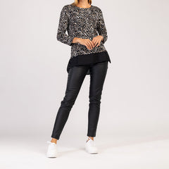 MIRA  - ΓΥΝΑΙΚΕΙΟ ΜΟΝΤΕΛΑ ΜΕ ΜΑΚΡΥΜΑΝΙΚΑ ΜΠΛΟΥΖΑΚΙΑ