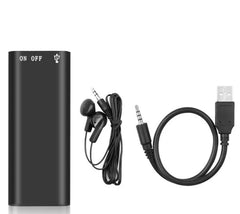 AUDIOMAX™ - ΜΙΝΙ ΨΗΦΙΑΚΟ ΕΓΓΡΑΦΕΑΣ ΦΩΝΗΣ MP3 ΠΟΛΥΛΕΙΤΟΥΡΓΙΚΟ ΦΟΡΗΤΟ ΓΙΑ ΔΙΑΛΕΞΕΙΣ