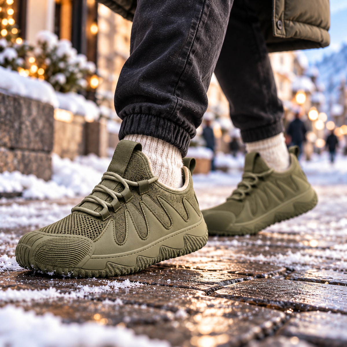 WORKSTYLE™ - ΑΝΔΡΙΚΑ SNEAKERS ΕΛΑΦΡΙΑ ΚΑΙ ΑΝΑΠΝΕΟΝΤΑ, ΧΩΡΙΣ ΚΟΡΔΟΝΙΑ