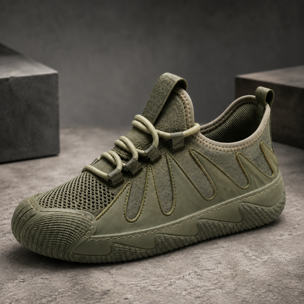 WORKSTYLE™ - ΑΝΔΡΙΚΑ SNEAKERS ΕΛΑΦΡΙΑ ΚΑΙ ΑΝΑΠΝΕΟΝΤΑ, ΧΩΡΙΣ ΚΟΡΔΟΝΙΑ