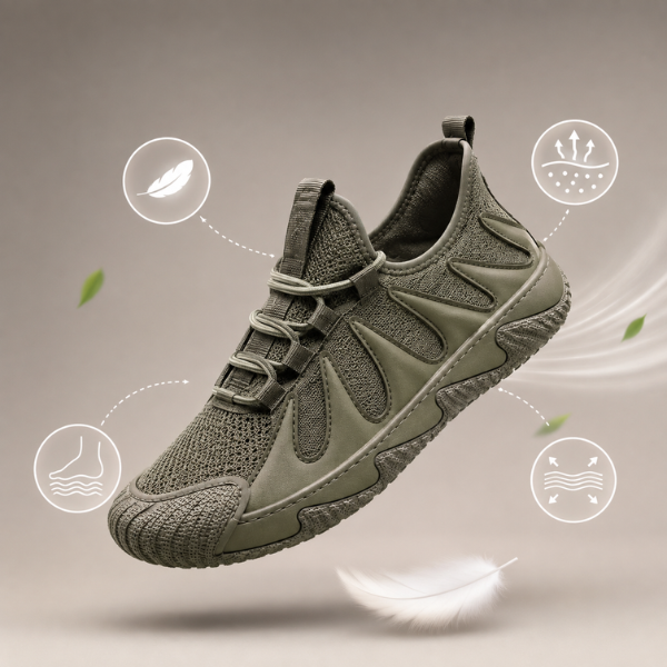 WORKSTYLE™ - ΑΝΔΡΙΚΑ SNEAKERS ΕΛΑΦΡΙΑ ΚΑΙ ΑΝΑΠΝΕΟΝΤΑ, ΧΩΡΙΣ ΚΟΡΔΟΝΙΑ