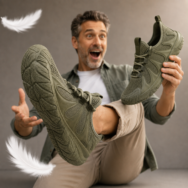 WORKSTYLE™ - ΑΝΔΡΙΚΑ SNEAKERS ΕΛΑΦΡΙΑ ΚΑΙ ΑΝΑΠΝΕΟΝΤΑ, ΧΩΡΙΣ ΚΟΡΔΟΝΙΑ