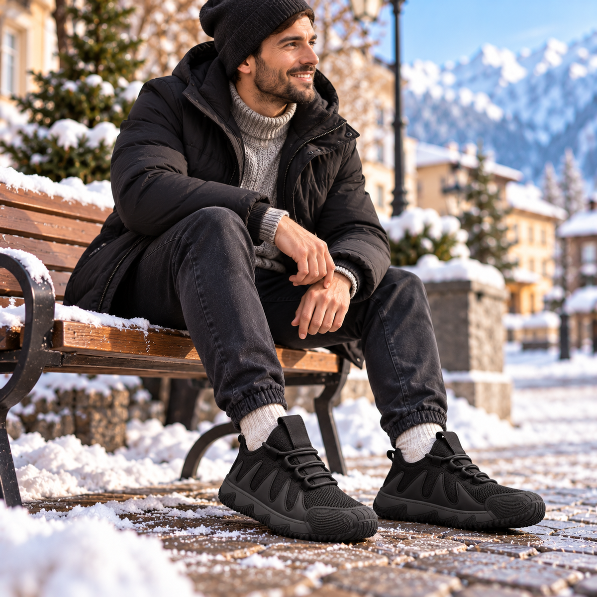 WORKSTYLE™ - ΑΝΔΡΙΚΑ SNEAKERS ΕΛΑΦΡΙΑ ΚΑΙ ΑΝΑΠΝΕΟΝΤΑ, ΧΩΡΙΣ ΚΟΡΔΟΝΙΑ
