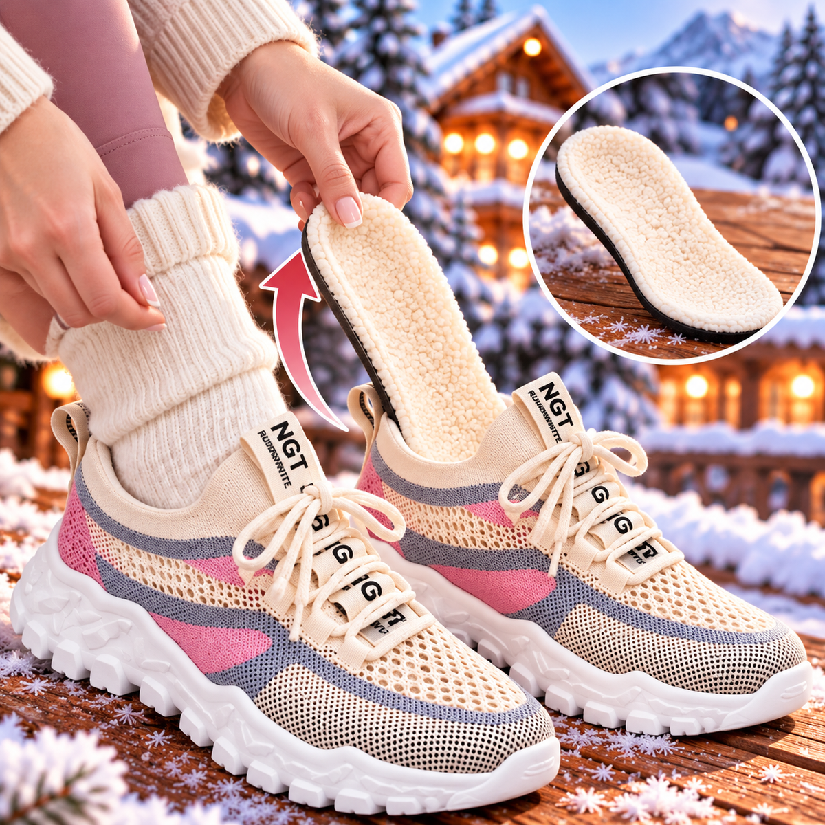AIRSYNQ™ - ΔΙΑΠΝΕΟΝΤΑ ΓΥΝΑΙΚΕΙΑ SNEAKERS ΓΙΑ ΑΝΕΣΗ ΟΛΗ ΤΗΝ ΗΜΕΡΑ