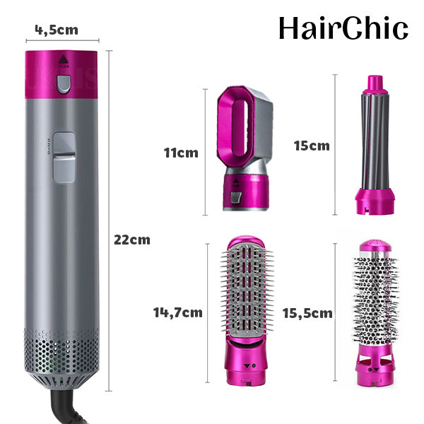 HAIRCHIC™ - ΣΧΕΔΙΑΣΤΗΣ ΜΑΛΛΙΩΝ ΠΟΛΛΑΠΛΩΝ ΧΡΗΣΕΩΝ 5σε1