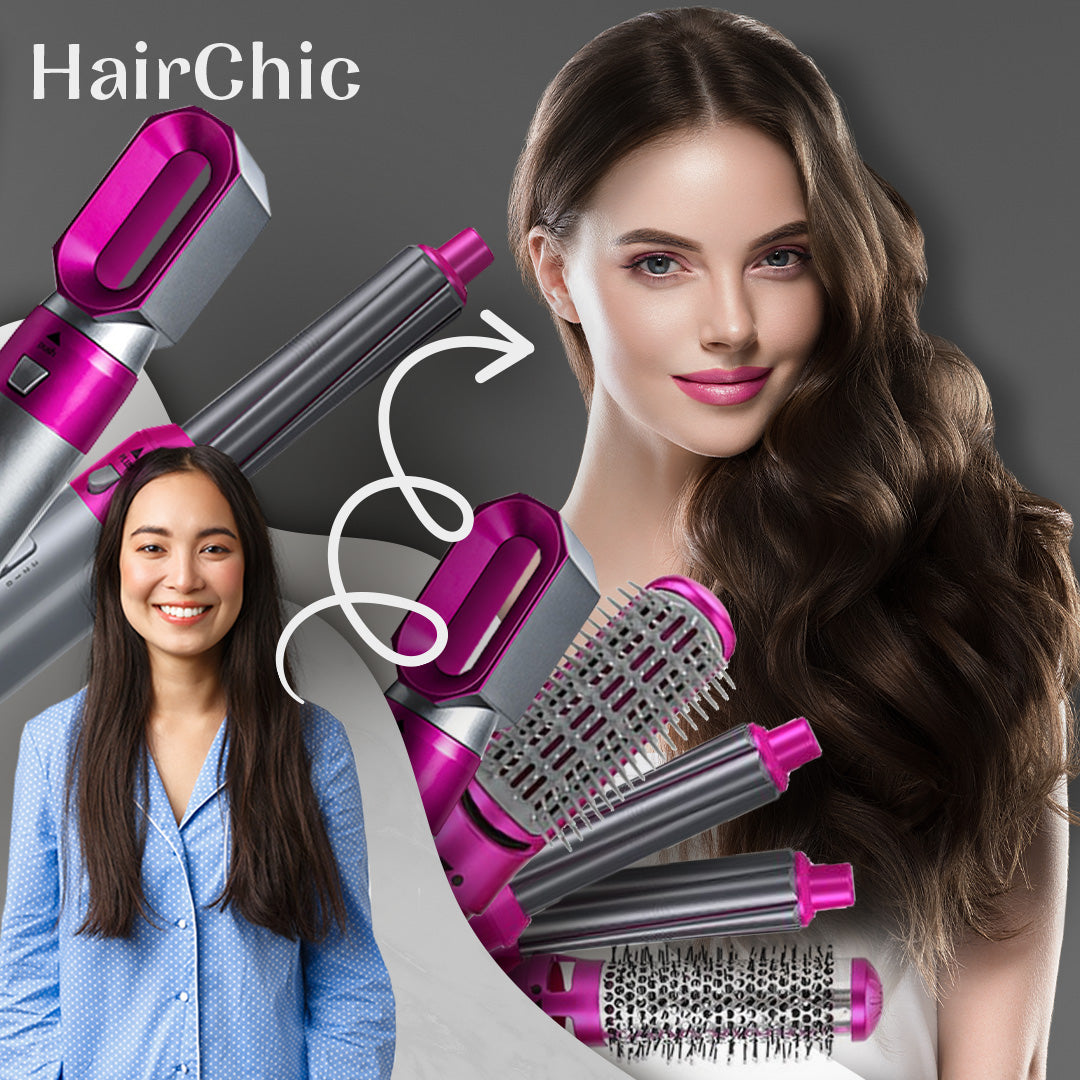 HAIRCHIC™ - ΣΧΕΔΙΑΣΤΗΣ ΜΑΛΛΙΩΝ ΠΟΛΛΑΠΛΩΝ ΧΡΗΣΕΩΝ 5σε1